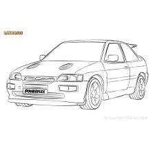 Boccole Powerflex Ford Escort RS Cosworth (1992-1996) - BUN-PF-00376 - BUN-PF-00376