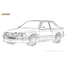Silentblocs Powerflex Ford Escort RS Turbo serie 1 (1984 - 1986) - BUN-PF-00377 - BUN-PF-00377