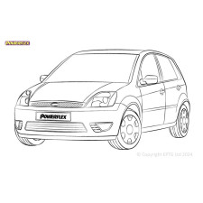 Powerflex Silentblocks Ford Fiesta Mk6 inc ST (2002-2008) - BUN-PF-00382 - BUN-PF-00382