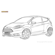 Powerflex bushes Ford Fiesta MK8 ST 200 (2017-) - BUN-PF-00386 - BUN-PF-00386