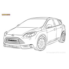 Silentblocuri Powerflex pentru Ford Focus Mk3 ST (2012-2018) - BUN-PF-00396 - BUN-PF-00396