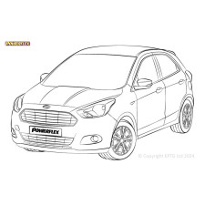 Silentblocuri Powerflex pentru Ford KA+ (2016 - 2021) - BUN-PF-00403 - BUN-PF-00403