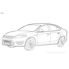 Boccole Powerflex Ford Mondeo MK4 (2007 - 2014) - BUN-PF-00409 - BUN-PF-00409