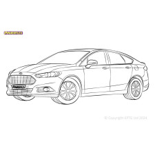 Boccole Powerflex Ford Mondeo MK5 (2014-2022) - BUN-PF-00410 - BUN-PF-00410