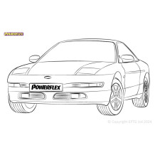 Powerflex bushes Ford Probe (1994 - 1998) - BUN-PF-00412 - BUN-PF-00412