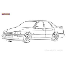 Silentblocuri Powerflex pentru Ford Sierra Cosworth 2WD (1988-1989) - BUN-PF-00415 - BUN-PF-00415