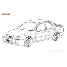 Silentblocs Powerflex Ford Sierra inc. Saffier Niet-Cosworth (1982-1994) - BUN-PF-00417 - BUN-PF-00417