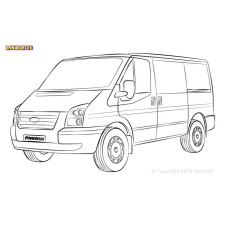 Powerflex bushes Ford Transit (2006 - 2014) - BUN-PF-00423 - BUN-PF-00423