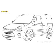 Powerflex bushes Ford Transit Connect Mk1 (2002-2013) - BUN-PF-00428 - BUN-PF-00428
