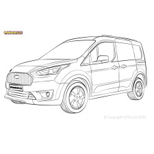 Boccole Powerflex Ford Transit Connect MK2 - (2013 - 2021) - BUN-PF-00429 - BUN-PF-00429