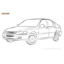 Powerflex Silentblocks Honda Civic Mk4 EC-EE, Concerto & Ballade (1987-1991) - BUN-PF-00437 - BUN-PF-00437