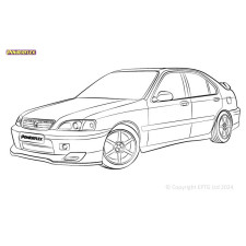 Powerflex bushes Honda Civic Mk6 MA-MC inc Aerodeck & Domani (1995-2005) - BUN-PF-00440 - BUN-PF-00440