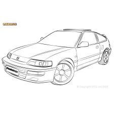 Powerflex Silentblocks Honda CR-X Mk2 (1987-1991) - BUN-PF-00450 - BUN-PF-00450