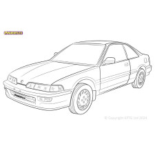 Powerflex Silentblocks Honda Integra Mk2 DA (1989-1993) - BUN-PF-00457 - BUN-PF-00457