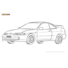 Powerflex Silentblocks Honda Integra Mk3 DB/DC2 incl. Type-R (1993-2001) - BUN-PF-00458 - BUN-PF-00458