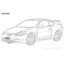 Powerflex Silentblocks Honda Integra Mk4 DC5 Type R/S (2001 - 2006) - BUN-PF-00459 - BUN-PF-00459