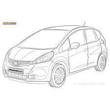 Powerflex bushes Honda Jazz / Fit GE (2007 - 2014) - BUN-PF-00461 - BUN-PF-00461