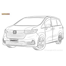 Powerflex Silentblocks Honda Odyssey RC1, RC2 (2013-) - BUN-PF-00464 - BUN-PF-00464