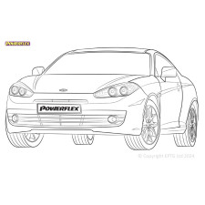 Hyundai Coupe Powerflex Silentblocks (1999 - 2009) - BUN-PF-00469 - BUN-PF-00469