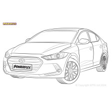 Powerflex Silentblocks Hyundai Elantra AD (2015 - 2019) - BUN-PF-00471 - BUN-PF-00471