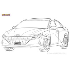 Boccole Powerflex Hyundai Elantra AE/CN7 inc N (2020-) - BUN-PF-00472 - BUN-PF-00472