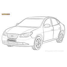 Powerflex Silentblocks Hyundai Elantra GT FD (2007 - 2011) - BUN-PF-00473 - BUN-PF-00473