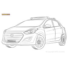 Powerflex Silentblocks Hyundai Elantra GT GD (2012 - 2015) - BUN-PF-00474 - BUN-PF-00474