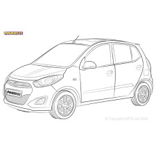 Powerflex bushes Hyundai i10 PA (2007 - 2012) - BUN-PF-00481 - BUN-PF-00481