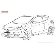 Powerflex Silentblocks Hyundai i30 GD (2012 - 2015) - BUN-PF-00486 - BUN-PF-00486