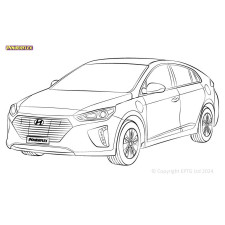 Boccole Powerflex Hyundai Ioniq AE (2017-) - BUN-PF-00489 - BUN-PF-00489