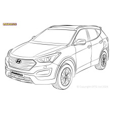 Powerflex bushes Hyundai Santa Fe DM (2012 - 2017) - BUN-PF-00492 - BUN-PF-00492
