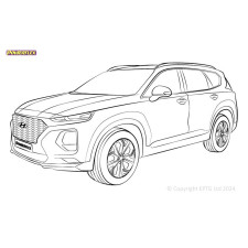 Powerflex bushes Hyundai Santa Fe TM (2018-) - BUN-PF-00493 - BUN-PF-00493