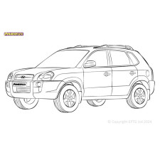 Powerflex Silentblocs Hyundai Tucson JM (2004 - 2008) - BUN-PF-00497 - BUN-PF-00497
