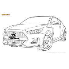 Boccole Powerflex Hyundai Veloster JS inc N (2018-) - BUN-PF-00500 - BUN-PF-00500