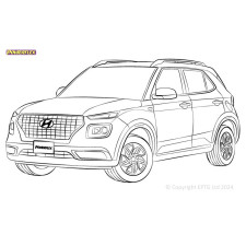 Powerflex bushes Hyundai Venue QX (2019-) - BUN-PF-00501 - BUN-PF-00501
