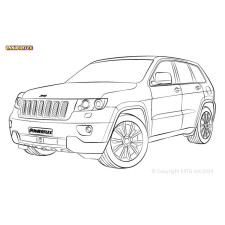Powerflex bushes Jeep Grand Cherokee Mk4 WK2 (2011-2015) - BUN-PF-00514 - BUN-PF-00514