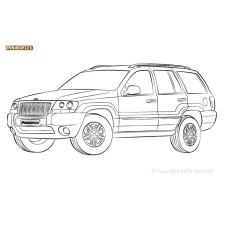 Boccole Powerflex Jeep Grand Cherokee WG & WJ (1999-2004) - BUN-PF-00515 - BUN-PF-00515