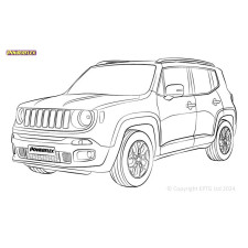 Boccole Powerflex Jeep Renegade (2014-) - BUN-PF-00517 - BUN-PF-00517