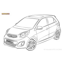 Boccole Powerflex Kia Picanto TA & JA (2011-) - BUN-PF-00525 - BUN-PF-00525