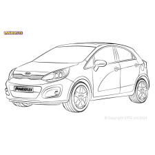Boccole Powerflex Kia Rio UB & SC (2011-) - BUN-PF-00526 - BUN-PF-00526