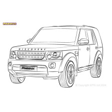 Boccole Powerflex Land Rover Discovery 4 / LR4 (2009 - 2016) - BUN-PF-00551 - BUN-PF-00551