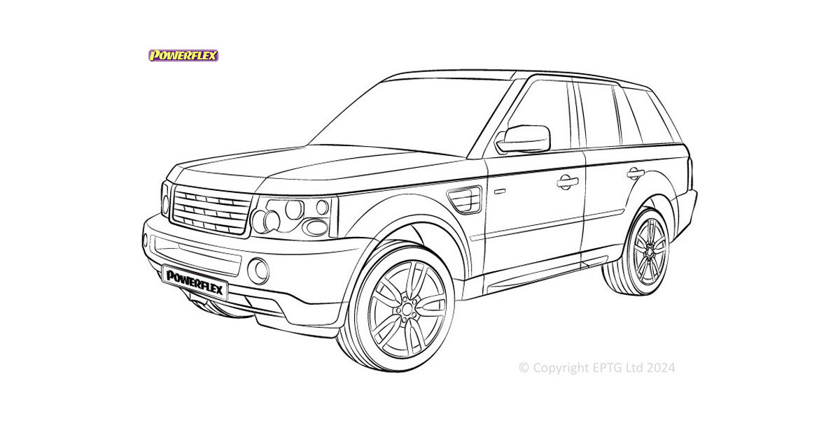 Powerflex bushes Land Rover Range Rover Sport L320 (2005 - 2013)
