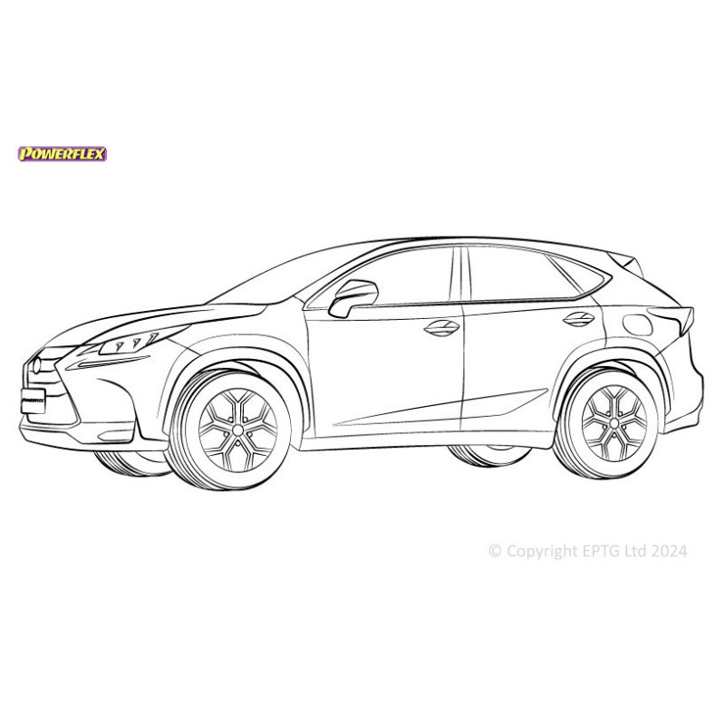 Powerflex bushes Audi TT / TTRS Mk3 FV/8S (2014-) - BUN-PF-00122 - BUN-PF-00122