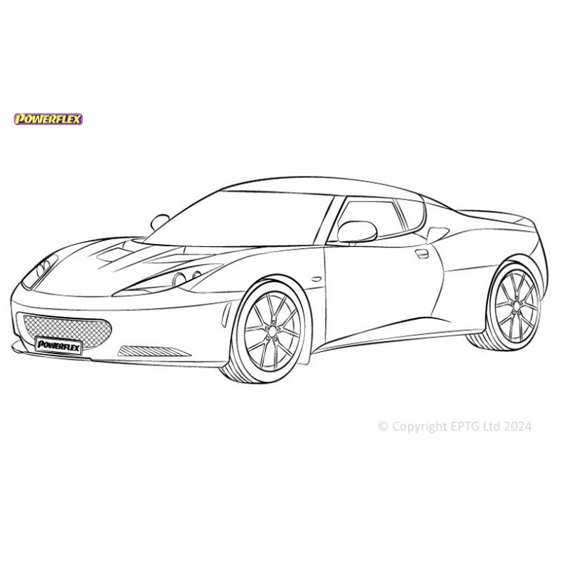 Silentblocs Powerflex Lotus Evora (2010 - 2021) - BUN-PF-00570 - BUN-PF-00570