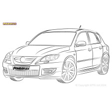 Powerflex bushes Mazda 3 BK (2004-2009) - BUN-PF-00591 - BUN-PF-00591
