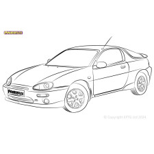 Powerflex Silentblocks Mazda MX-3 (1992 - 1998) - BUN-PF-00596 - BUN-PF-00596
