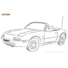 Powerflex bushes Mazda MX-5, Miata, Eunos Mk1 NA (1989-1998) - BUN-PF-00597 - BUN-PF-00597