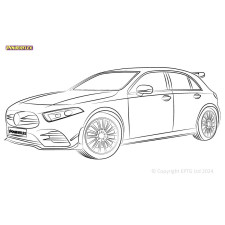 Boccole Powerflex Mercedes-Benz Classe A W177 inc. A45 AMG (2017-) - BUN-PF-00611 - BUN-PF-00611