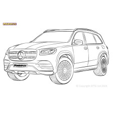 Powerflex Silentblocks Mercedes-Benz GLE, GLS C167 / V167 / X167 (2018-) - BUN-PF-00634 - BUN-PF-00634