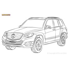 Boccole Powerflex Mercedes-Benz GLK X204 (2008 - 2015) - BUN-PF-00635 - BUN-PF-00635